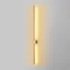 Applique murale moderne Benu H91cm Métal Or