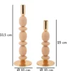 Bougeoirs Shuttle rose et doré ensemble de 2 pcs