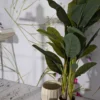 Cache-pot 3 pcs texture naturelle beige