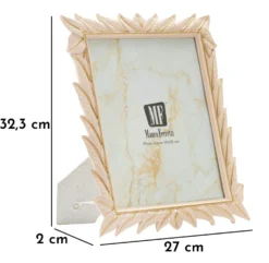 Cadre Leaffy Feuille d'or