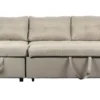 Canapé d'angle convertible Toledo Tissu Beige