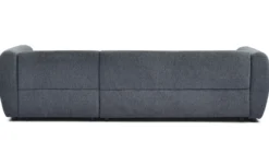 Canapé d'angle réversible moderne Larry Tissu bouclette Gris