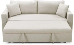 Canapé 3 places Convertible Saphir Tissu Beige