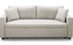 Canapé 3 places Convertible Saphir Tissu Beige