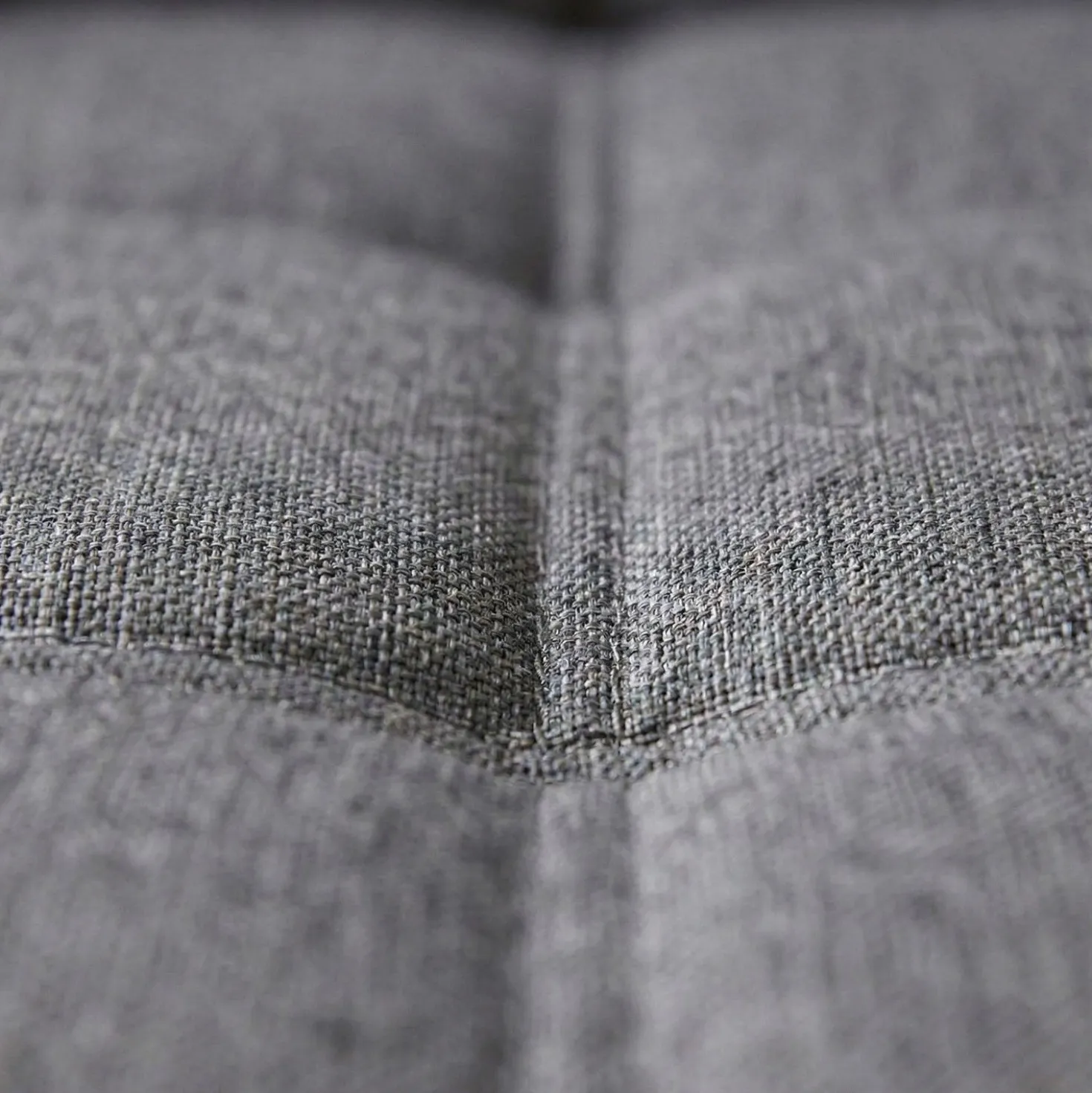 Canapé 3 places Scandinave Zentao Tissu Gris Clair