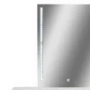 Coiffeuse avec miroir LED Talisma L80cm Blanc