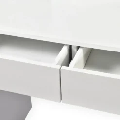 Coiffeuse avec miroir LED Talisma L80cm Blanc