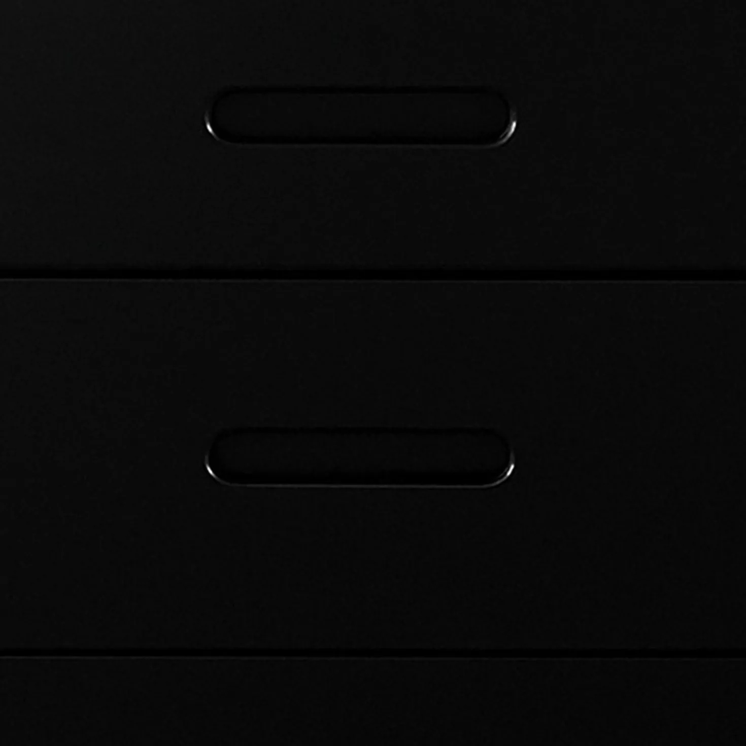 Coiffeuse compacte 60cm avec miroir LED, tiroir et pouf intégré Germina XL Noir
