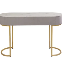 Coiffeuse Paloma 1 tiroir Velours Taupe
