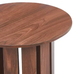 Ensemble de 2 tables basses Annabel Bois Noisette