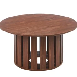 Ensemble de 2 tables basses Annabel Bois Noisette