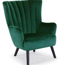 Fauteuil matelassé Vidal Velours Vert