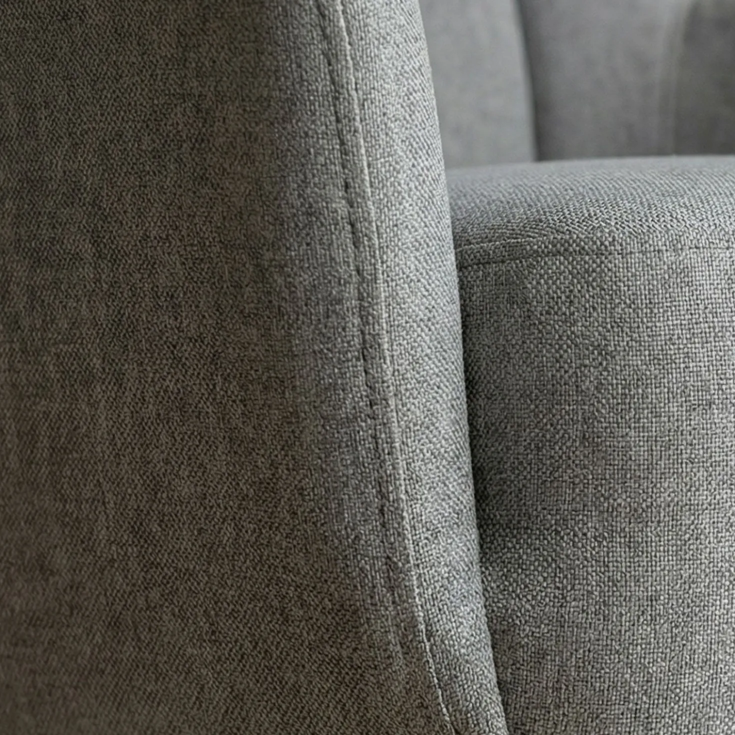 Fauteuil scandinave Vidal Tissu Gris