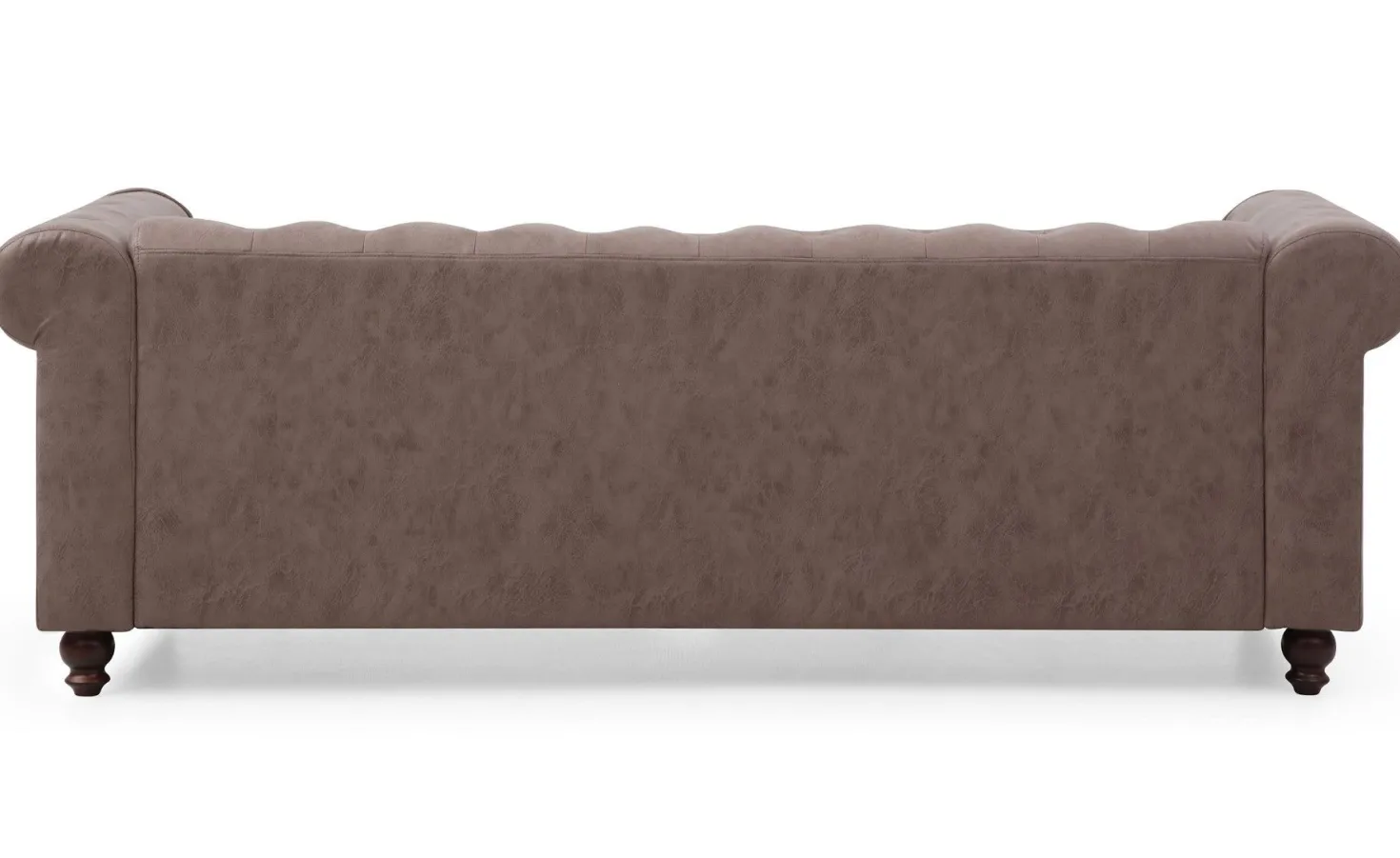 Grand canapé 3 places Chesterfield Vintage