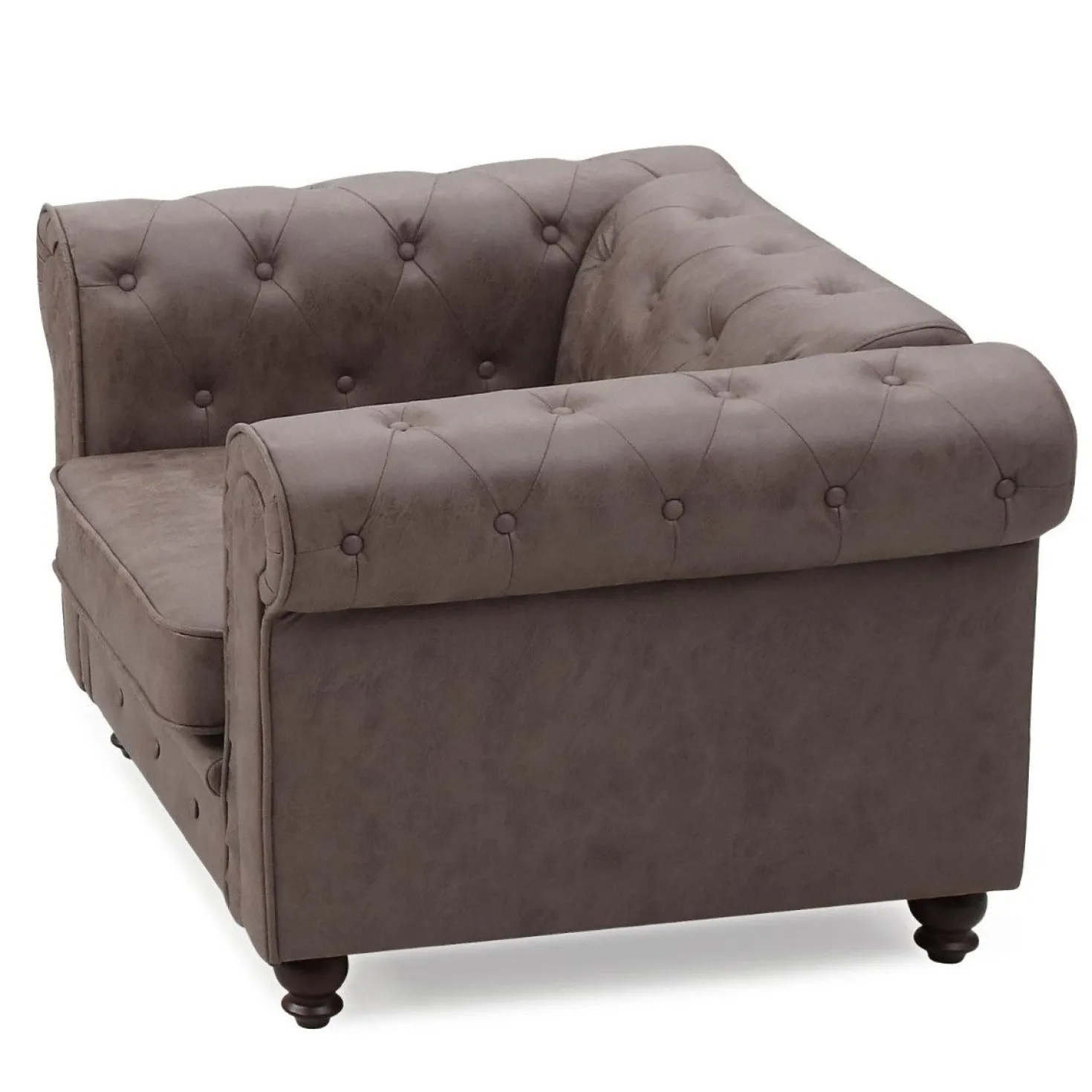 Grand fauteuil Chesterfield Vintage