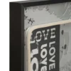 Impression sur toile LED Love Graphismes urbains et détails pop