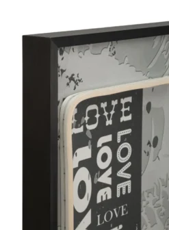 Impression sur toile LED Love Graphismes urbains et détails pop