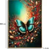 Impression sur toile Papillon Vernissé cadre 70x100