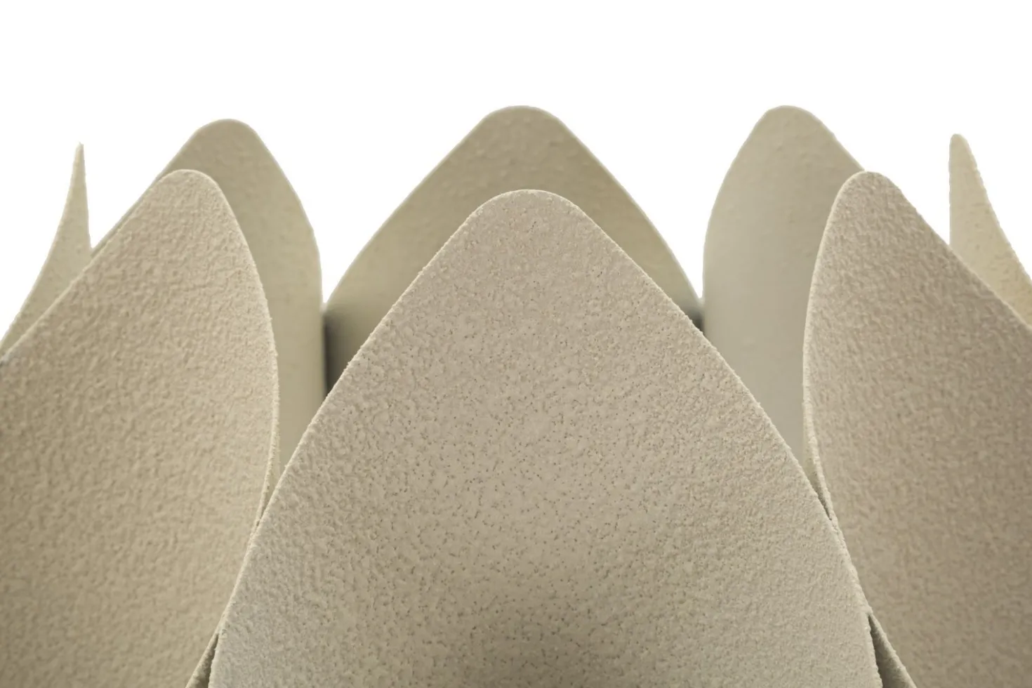 Lampe de sol design Espace Sculpture Beige