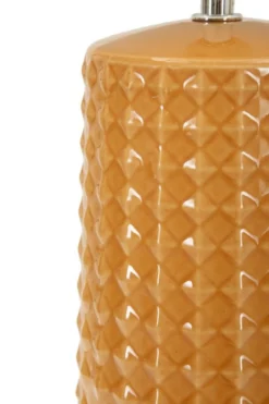 Lampe de table Gliss céramique Moutarde