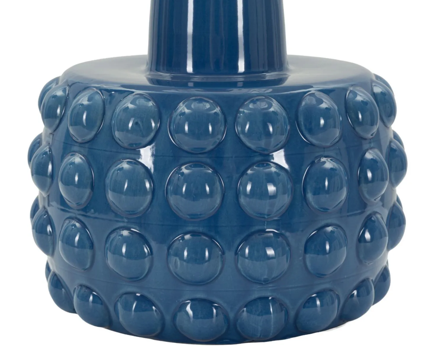 Lampe de table Gress Céramique Bleue