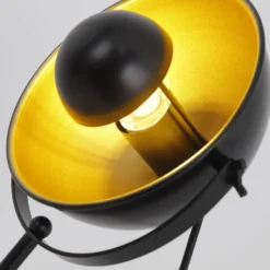 Lampe de table Loxias Noir et Or