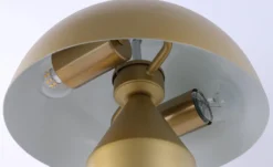 Lampe de table Mushroom Verre Or