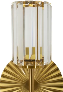 Lampe murale Tirana Verre et Laiton