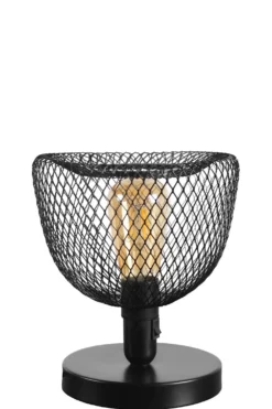 Lampe à poser style industriel marshell D15cm Métal Noir