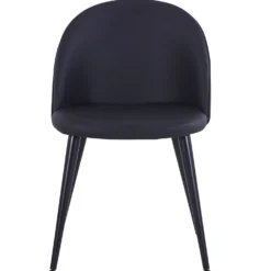 Lot de 4 chaises Maury Simili P.U. Noir