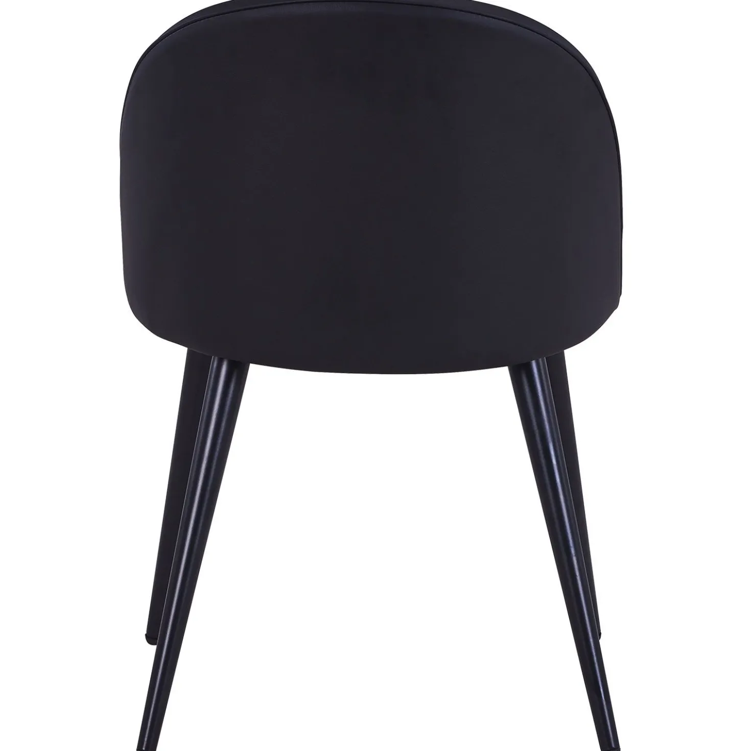 Lot de 4 chaises Maury Simili P.U. Noir