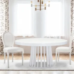 Lot de 20 chaises médaillon Louis XVI Simili (P.U) Blanc