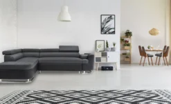 Lot de 2 chaises scandinaves Lalix Bois Noisette et Noir