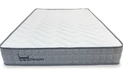 Matelas à ressorts ensachés 23cm Bedream accueil moelleux et soutien ferme 140x190cm
