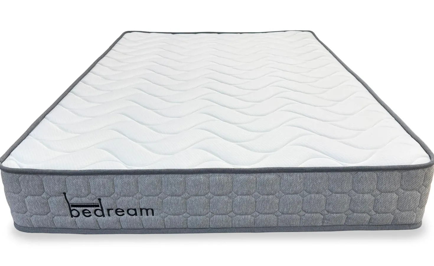 Matelas à ressorts ensachés 23cm Bedream accueil moelleux et soutien ferme 140x190cm