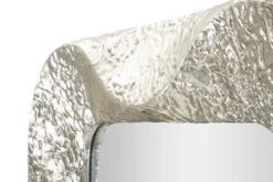 Miroir rectangulaire Argelux cadre décoratif argenté