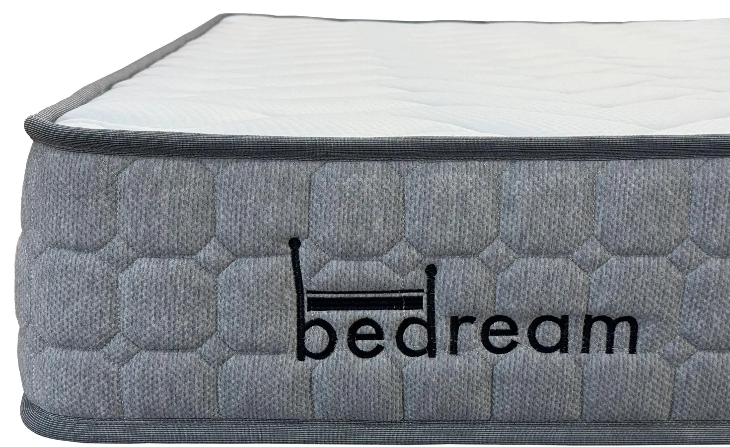 Pack Lit-coffre Magorial + Matelas Bedream 160x200cm Tissu bouclette Crème