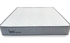 Pack Lit-coffre Songe Matelas Bedream 160x200cm Tissu bouclette Beige