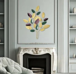 Panneau mural décoratif moderne coloré