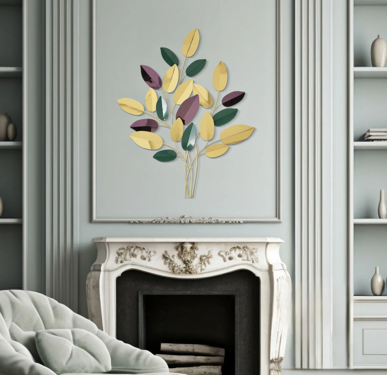 Panneau mural décoratif moderne coloré