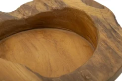 Plateau Erusi en Teck recyclé