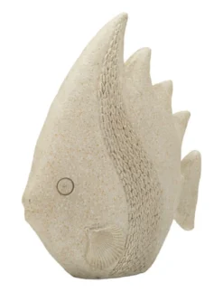 Poisson sculpté effet sable