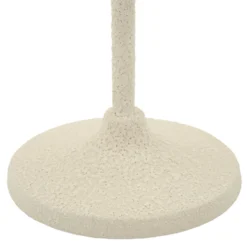 Porte-bougie Dune en métal beige