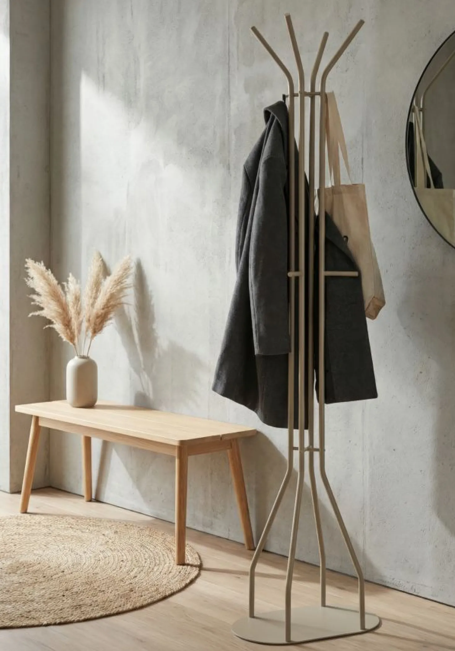 Porte-manteau Saturno Tortora