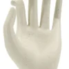 Sculpture main OK Stons finition minérale beige