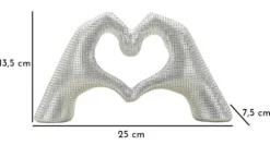 Sculpture The Lover Argenté