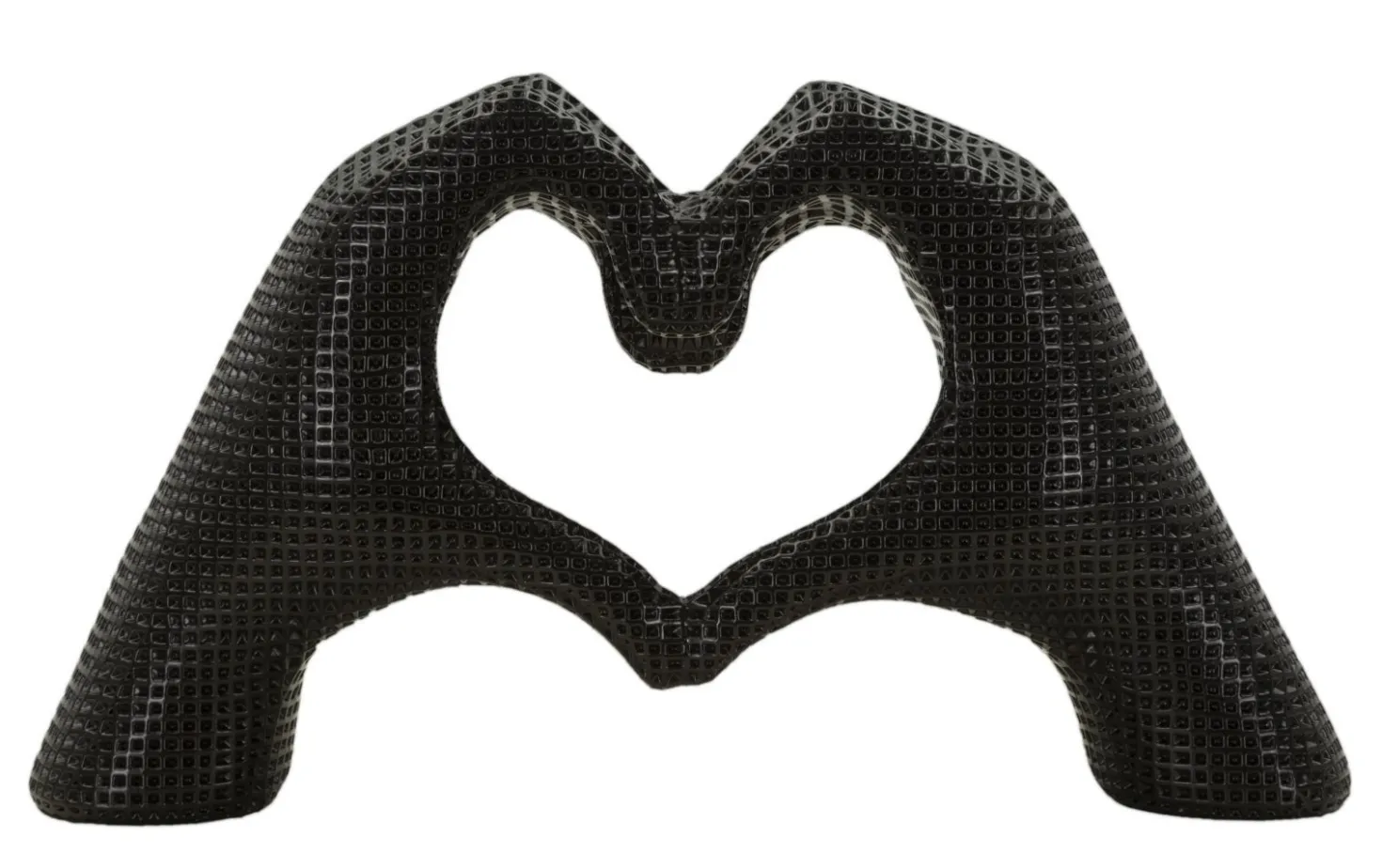 Sculpture The Lover Black