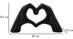 Sculpture The Lover Black