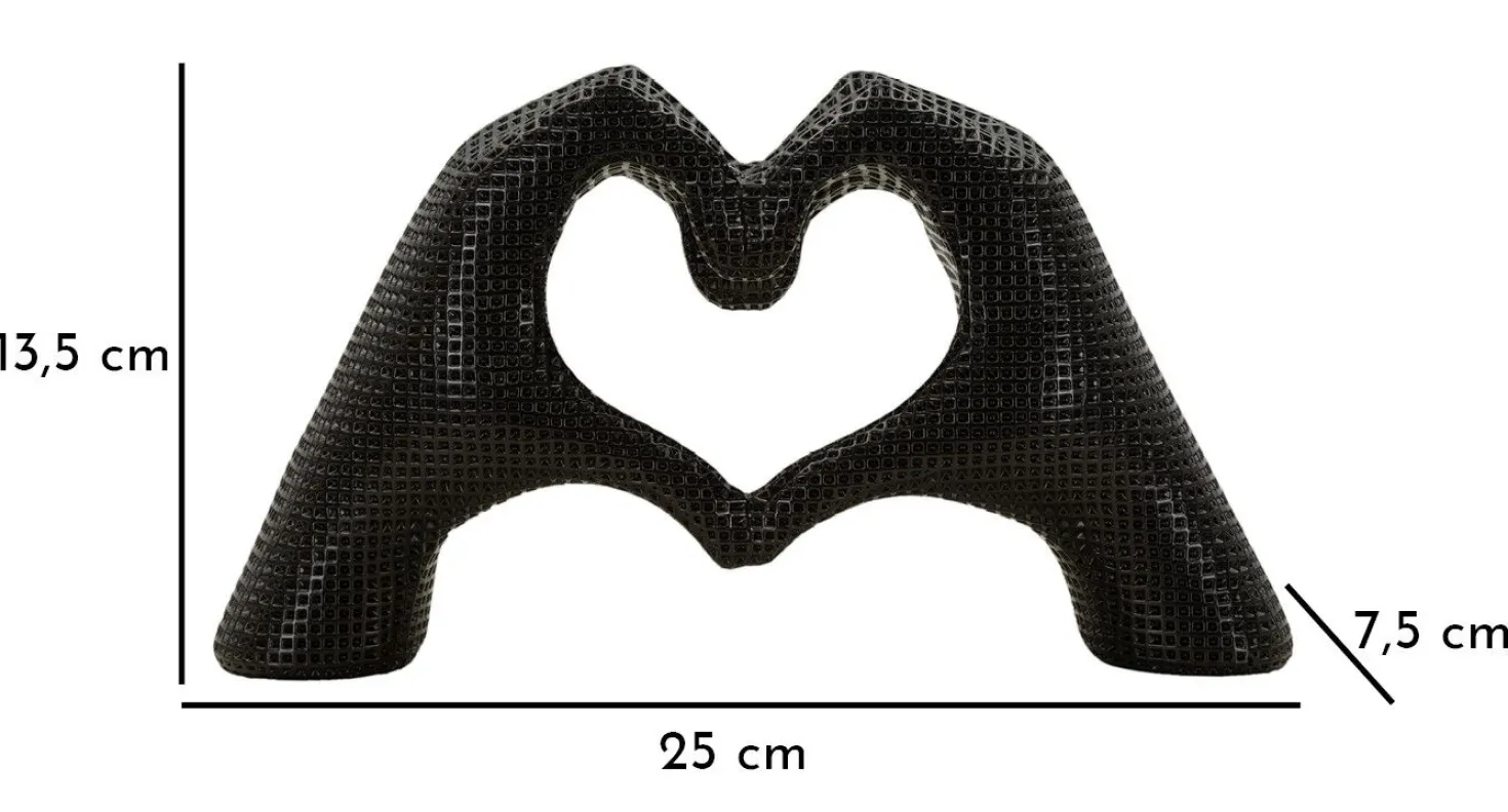Sculpture The Lover Black