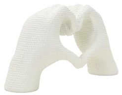 Sculpture The Lover blanche